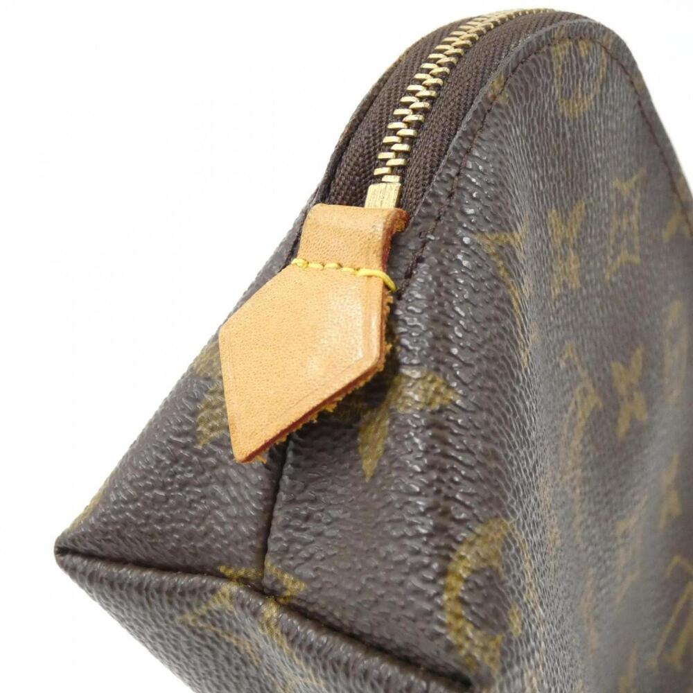 LOUIS VUITTON Authentic Brown Monogram Pochette Pouch - Picture 4 of 6